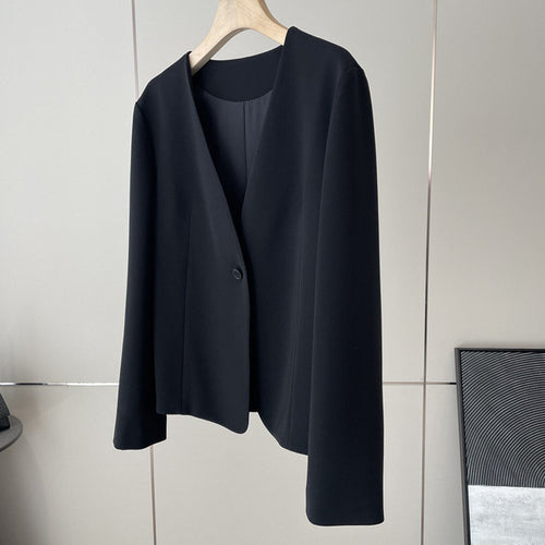 Damen Modischer Oversized-Blazer Drune