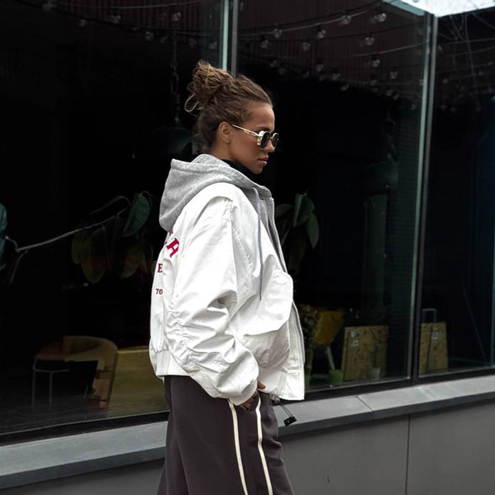Damen Oversized Freizeitjacke Drune