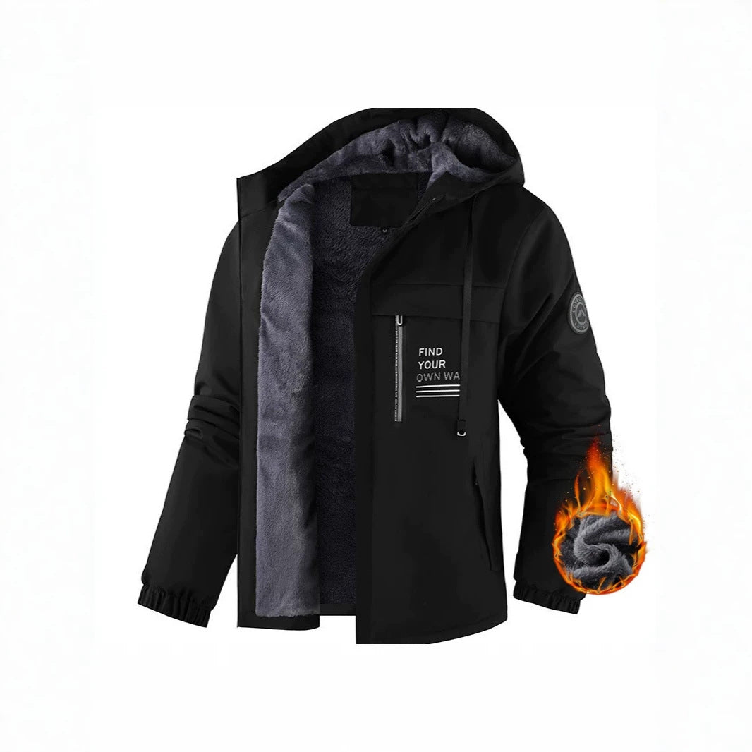 Herren Wasserabweisende Fleecejacke Drune