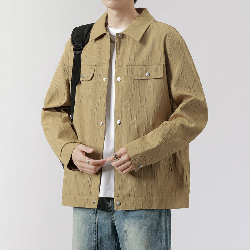Herren lässige Utility-Jacke Drune