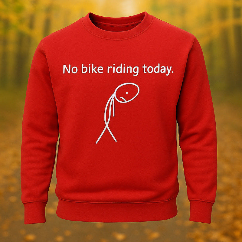 Herren Bequemer Sweatshirt mit motivierendem Aufdruck Drune
