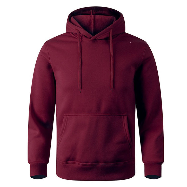 Unisex nan Heavyweight-Kapuzenpullover mit doppelt vernähter Kängurutasche, verstärkten Nähten und weichem Fleece-Innenfutter Drune