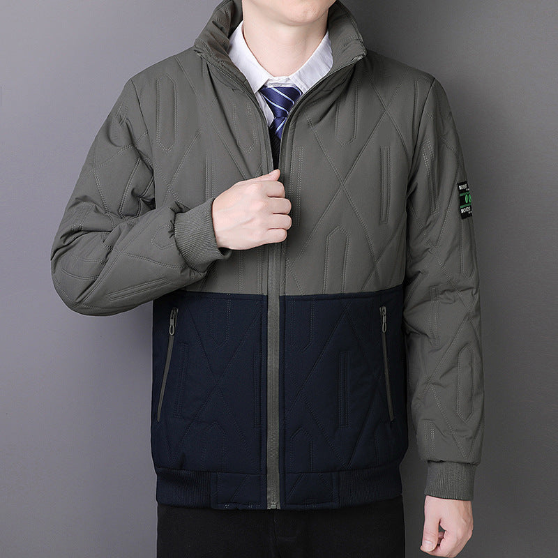 Herren urbane Übergangsjacke mit strukturiertem Design Drune