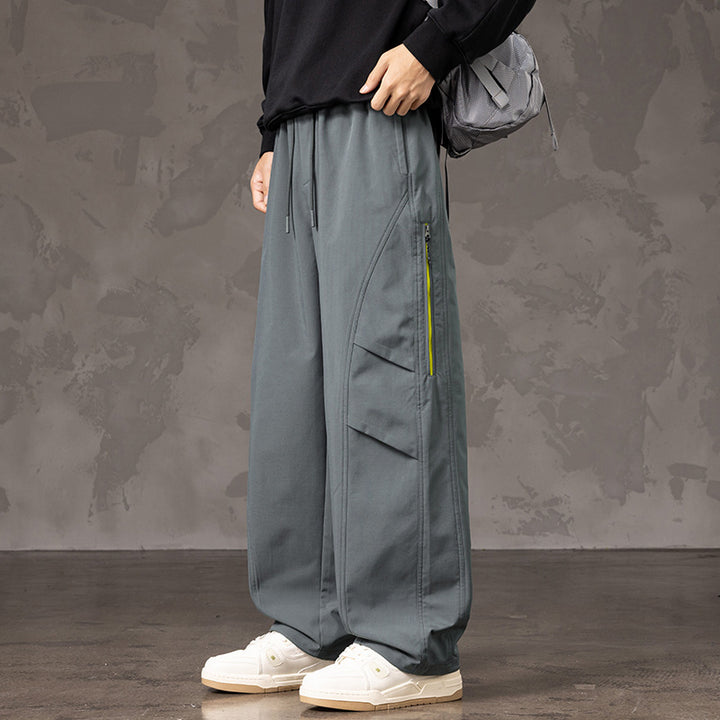 Herren Weite Cargo-Hose Drune