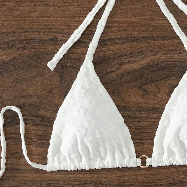 Damen Triangel-Bikini mit einzigartigem Muster Drune