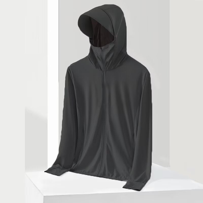 Herren Atmungsaktive und wasserabweisende Laufjacke Drune