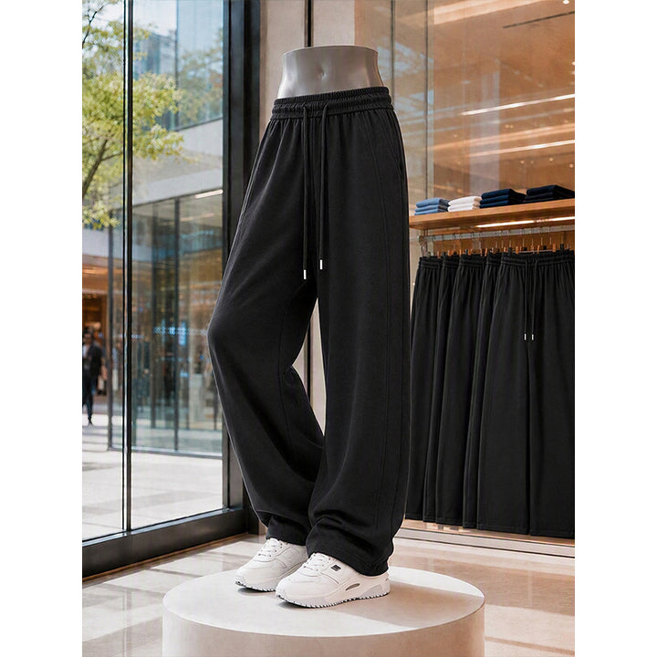 Damen Bequeme Freizeithose mit elastischem Bund Drune