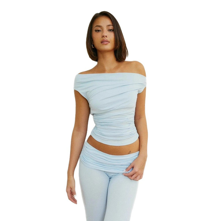 Damen Raffiniertes Oberteil und modische Leggings Drune