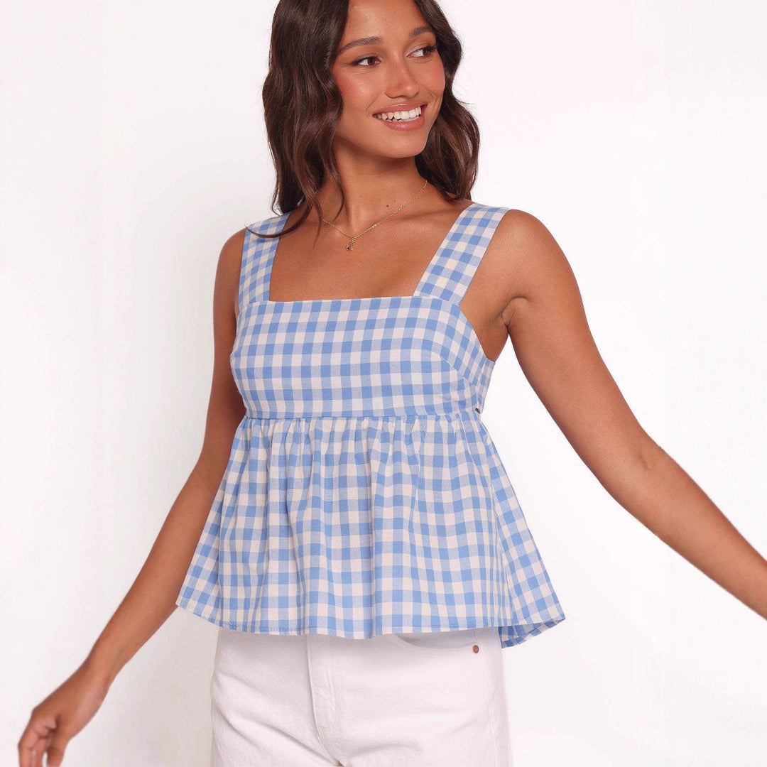 Damen Sommerliche Viskose Bluse Drune