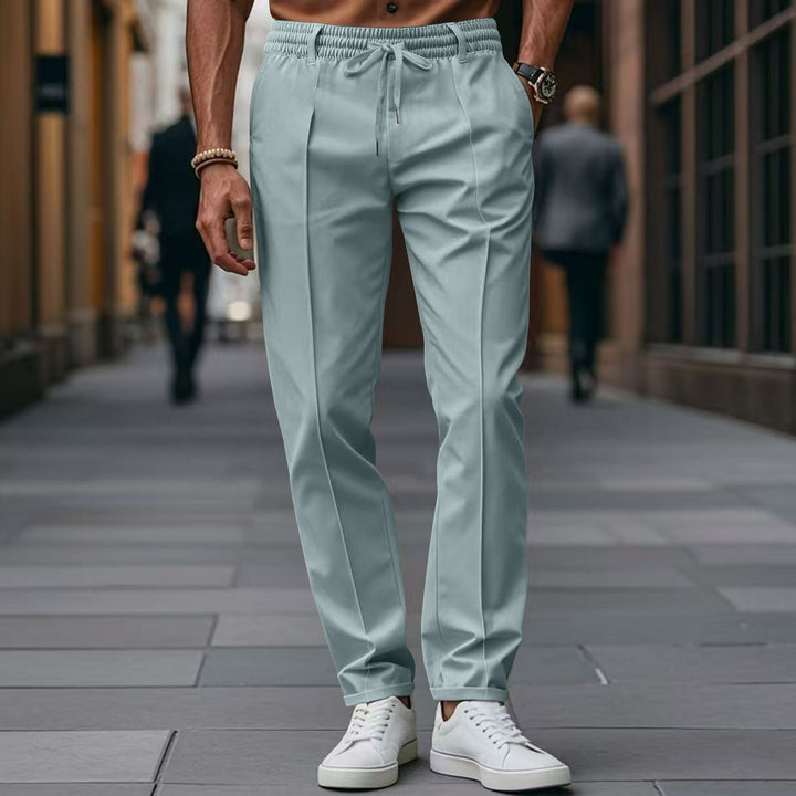 Herren lässige Jogginghose mit elastischem Bund und praktischen Seitentaschen Drune