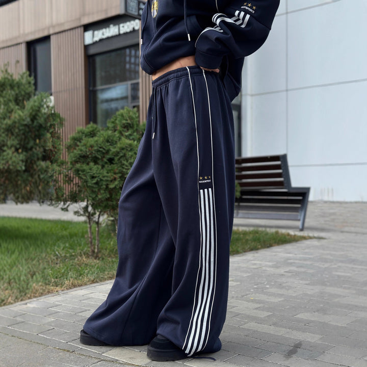 Damen Lässiger und modischer Sweatsuit mit Kapuze Drune