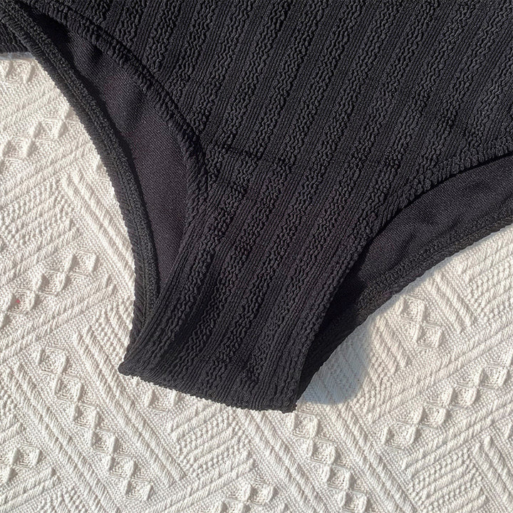 Damen Crop-Top Bikini-Set mit sportlichem Schnitt Drune