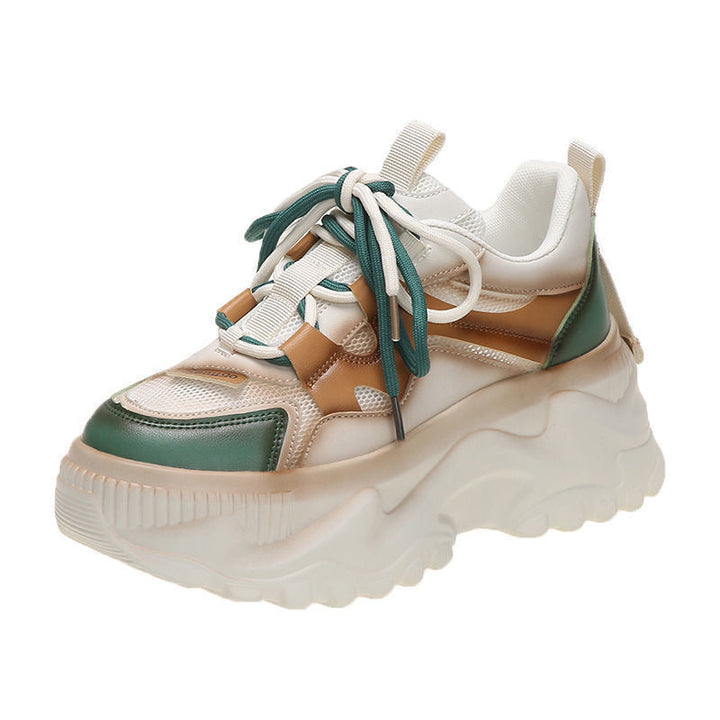 Damen Trendige Sneakers mit komfortabler Plateausohle Drune