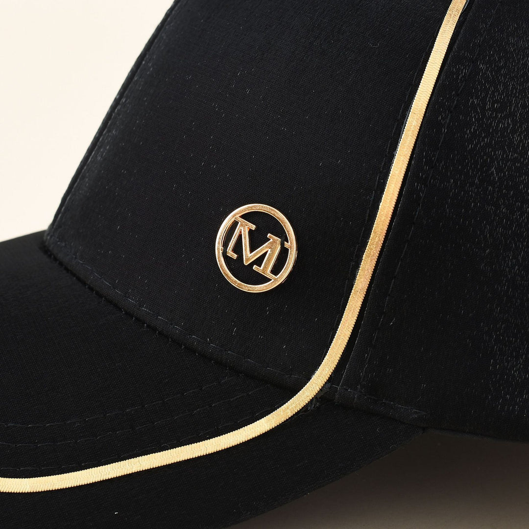 Damen Sportliche Baseballmütze mit elegantem Metallic-Akzent Drune