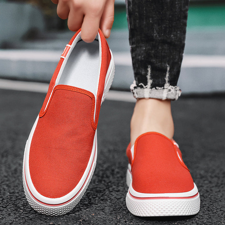 Damen bequeme Slip-On Sneakers aus atmungsaktivem Material Drune