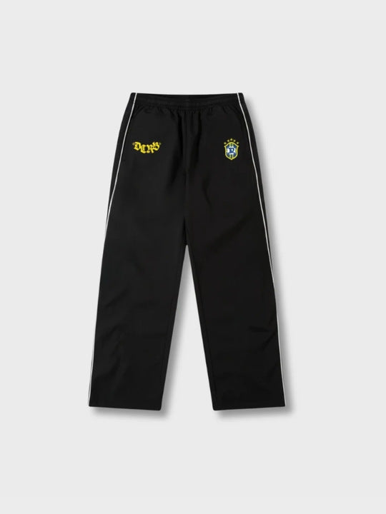 Herren nan sportliche Jogginghose mit elastischem Bund, seitlichen Kontrastpaspeln und geradem Schnitt Drune