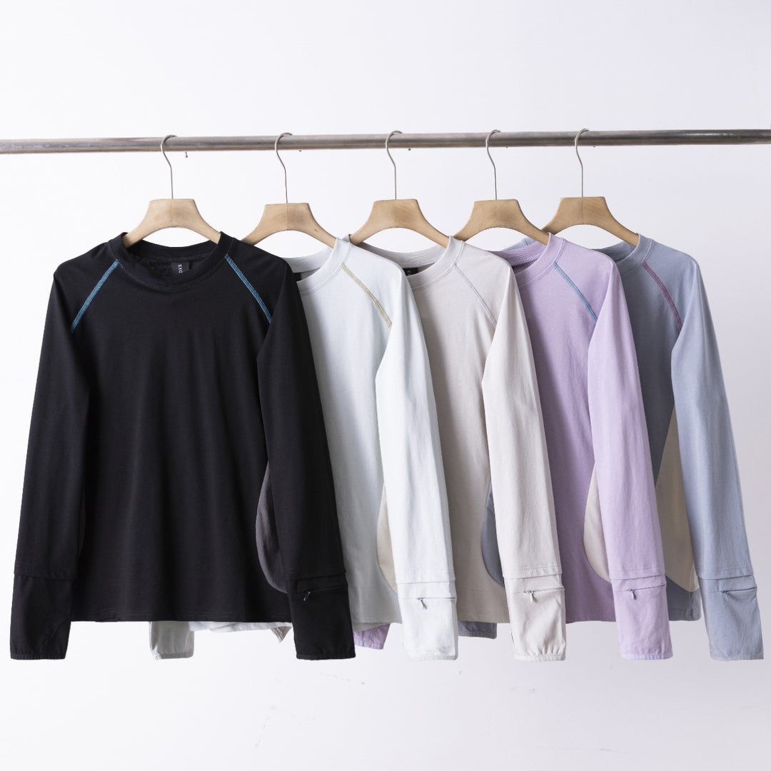 Damen Funktionales Langarmshirt mit atmungsaktiven Einsätzen Drune