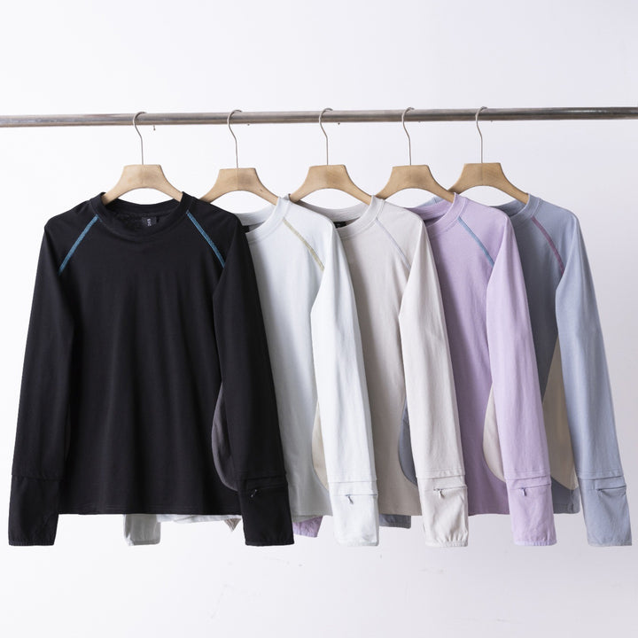 Damen Funktionales Langarmshirt mit atmungsaktiven Einsätzen Drune