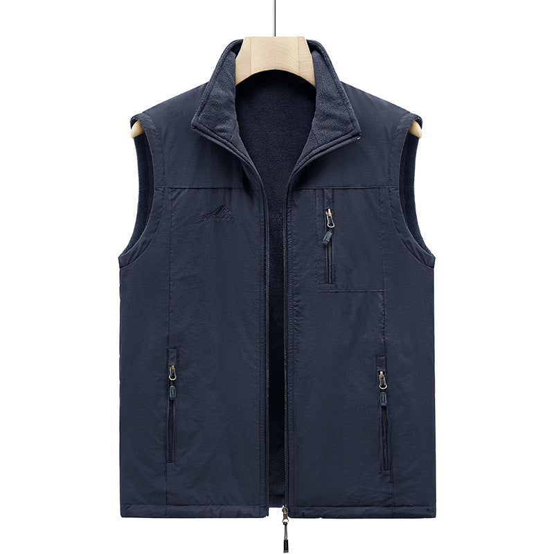 Herren Multifunktionale Fleece-Weste Drune