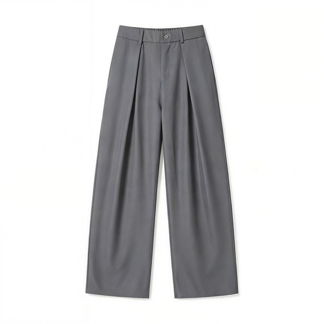 Damen Weitgeschnittene Hochbund-Hose Drune