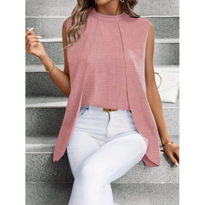 Damen Elegantes Trägershirt mit fließendem Schnitt und lässigem Fall Drune