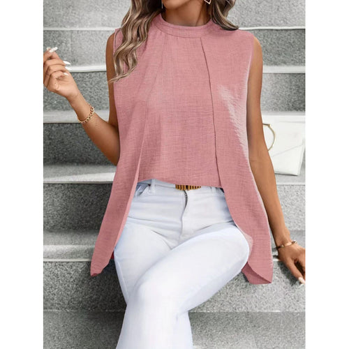 Damen Elegantes Trägershirt mit fließendem Schnitt und lässigem Fall Drune