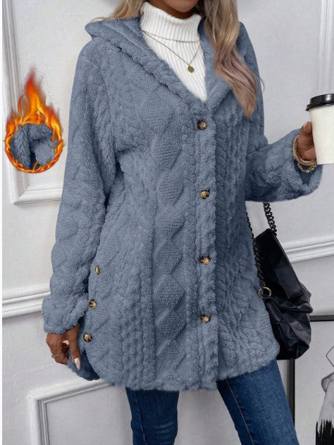 Damen weiche Fleecejacke Drune