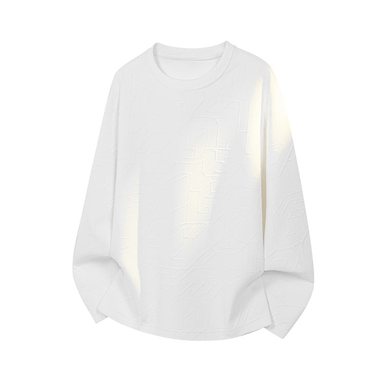 Herren Stylischer Sweatshirt mit strukturiertem Design Drune