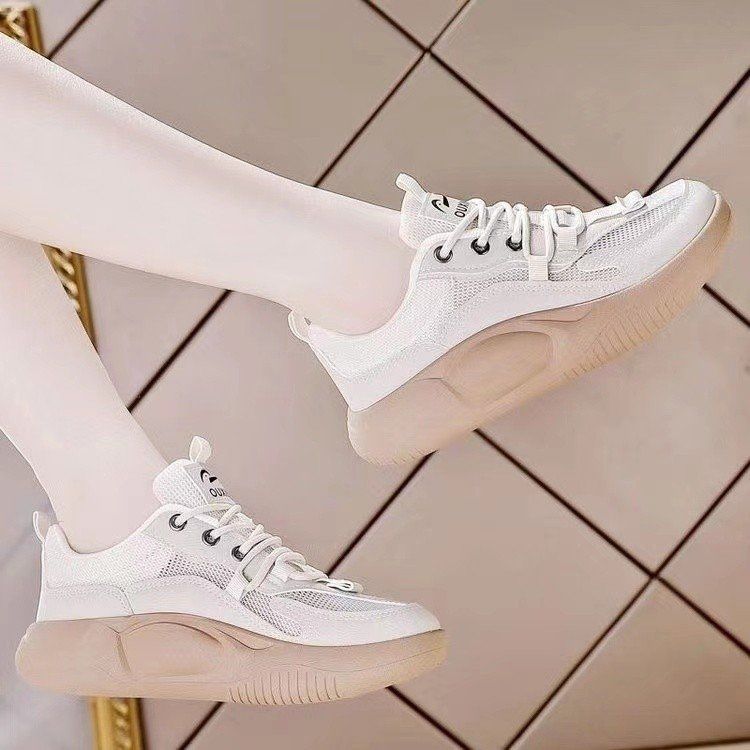 Damen Sportliche Sneakers mit atmungsaktiver Mesh-Oberfläche und komfortabler Sohle Drune