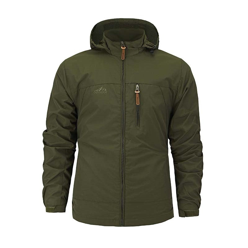 Herren Funktionsjacke mit Kapuze Drune