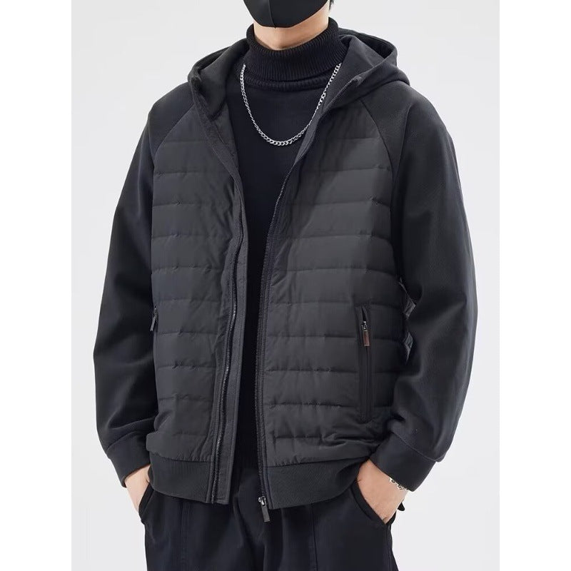 Drune | Wärme Kapuzen Herrenjacke