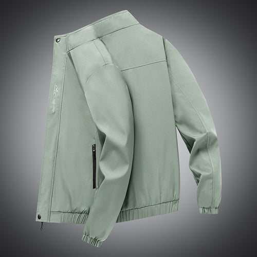 Herren leichter urbaner Softshell-Blouson mit winddichter Membran und verdecktem Reißverschluss Drune