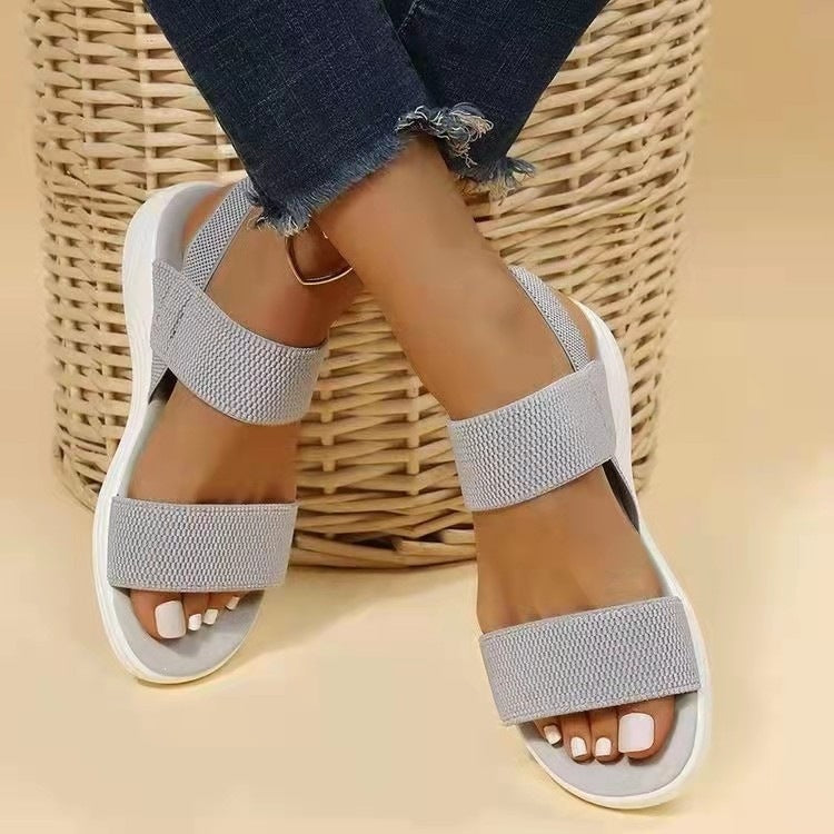 Damen Sportliche Sandalen mit rutschfester Sohle und atmungsaktivem Obermaterial Drune
