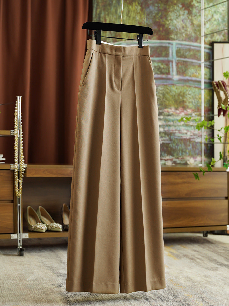 Damen Elegante und bequeme weite Stoffhose Drune