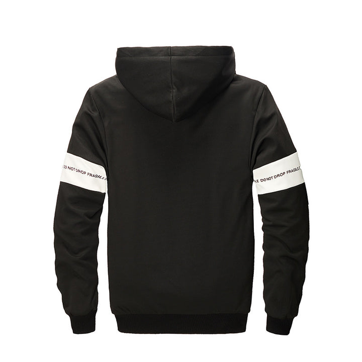 Herren Bequemer Fleece-Kapuzenpullover Drune
