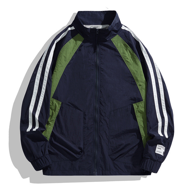 Damen Sportjacke mit hohem Kragen Drune