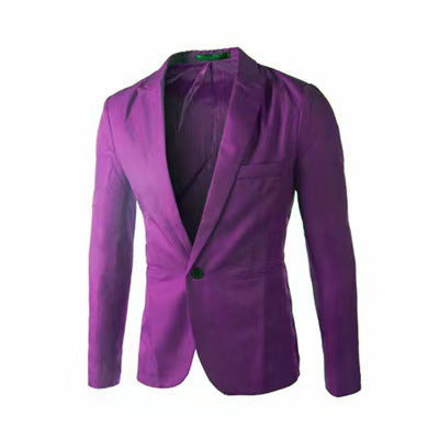 Herren eleganter Blazer mit schmalem Schnitt und feinen Akzenten Drune