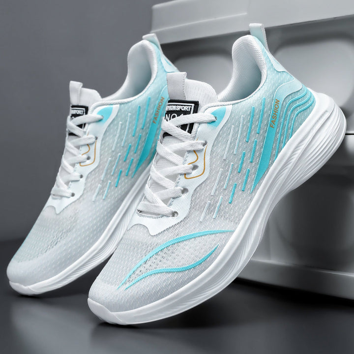 Damen Sportliche Sneakers mit atmungsaktiver Mesh-Oberfläche und dynamischem Dämpfungssystem Drune