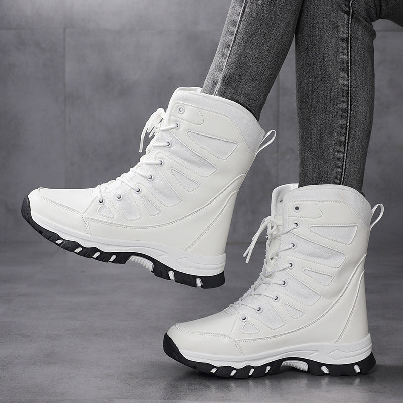 Damen High-Top Outdoor-Schuhe mit rutschfester Sohle und atmungsaktivem Obermaterial Drune