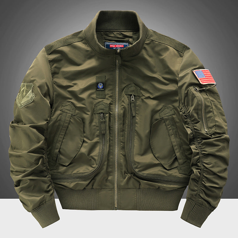 Herren Sportlicher Bomberjacke Drune