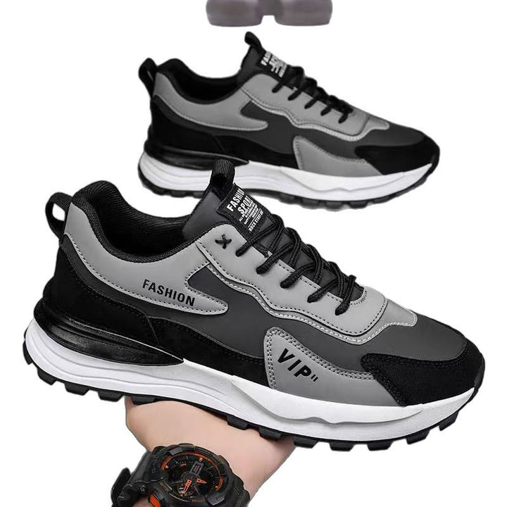 Herren Stylischer Chunky-Sneaker mit Wildleder-Overlays und profilierter Trail-Sohle Drune