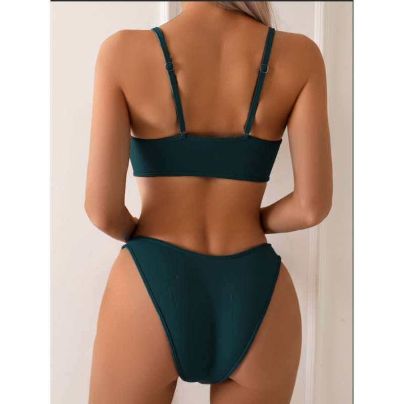 Damen Sport-Bikini-Set mit nahtlosem Design Drune