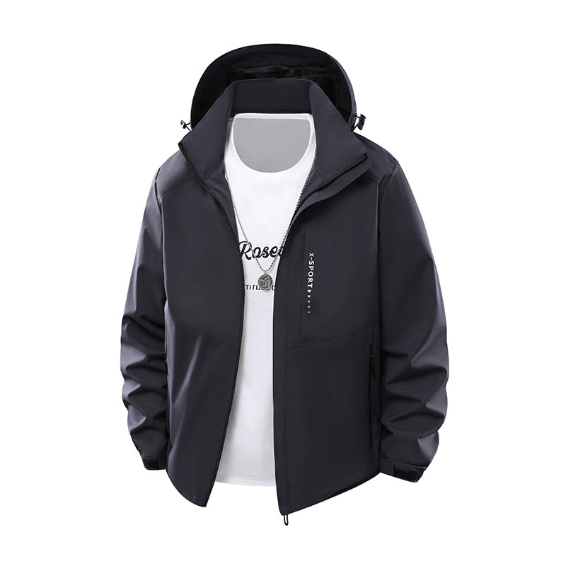 Herren Atmungsaktive Outdoor-Jacke
