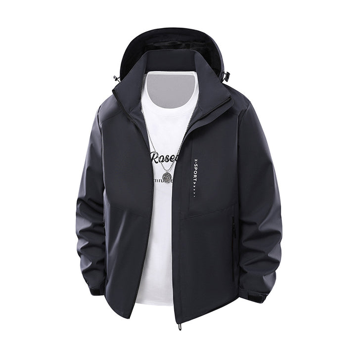 Herren Atmungsaktive Outdoor-Jacke