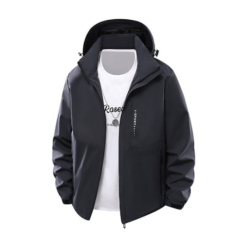 Herren Atmungsaktive Outdoor-Jacke