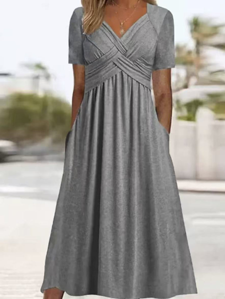 Damen lockeres Maxi-Kleid Drune