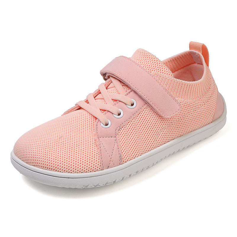 Damen nan Strick-Sneaker mit adaptiver Passform, einhändigem Klettverschluss und flexibler Abrollsohle Drune