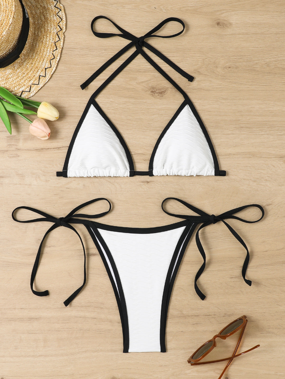 Damen Triangel-Bikini Set Drune