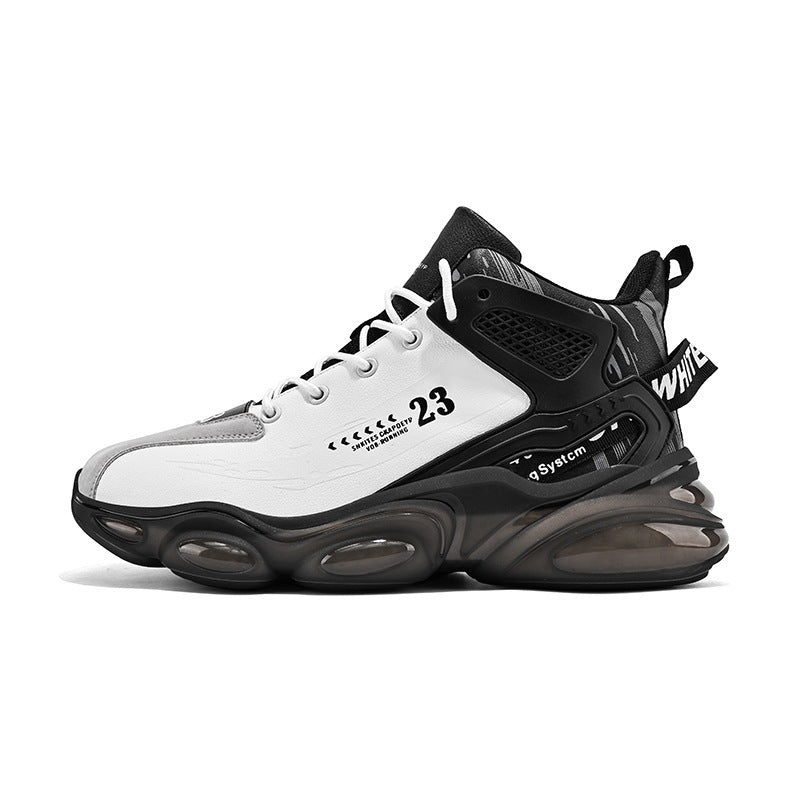Unisex futuristische Plateau-Sneaker mit sichtbaren Luftkapseln, verstärkter Fersenzone und anatomischer Innensohle Drune