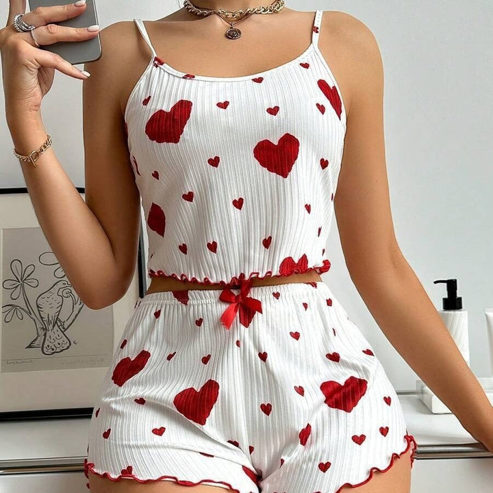 Drune | Bedrucktes Pyjama-Set